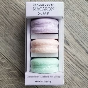 Trader Joe's macaron shaped scented soap set
